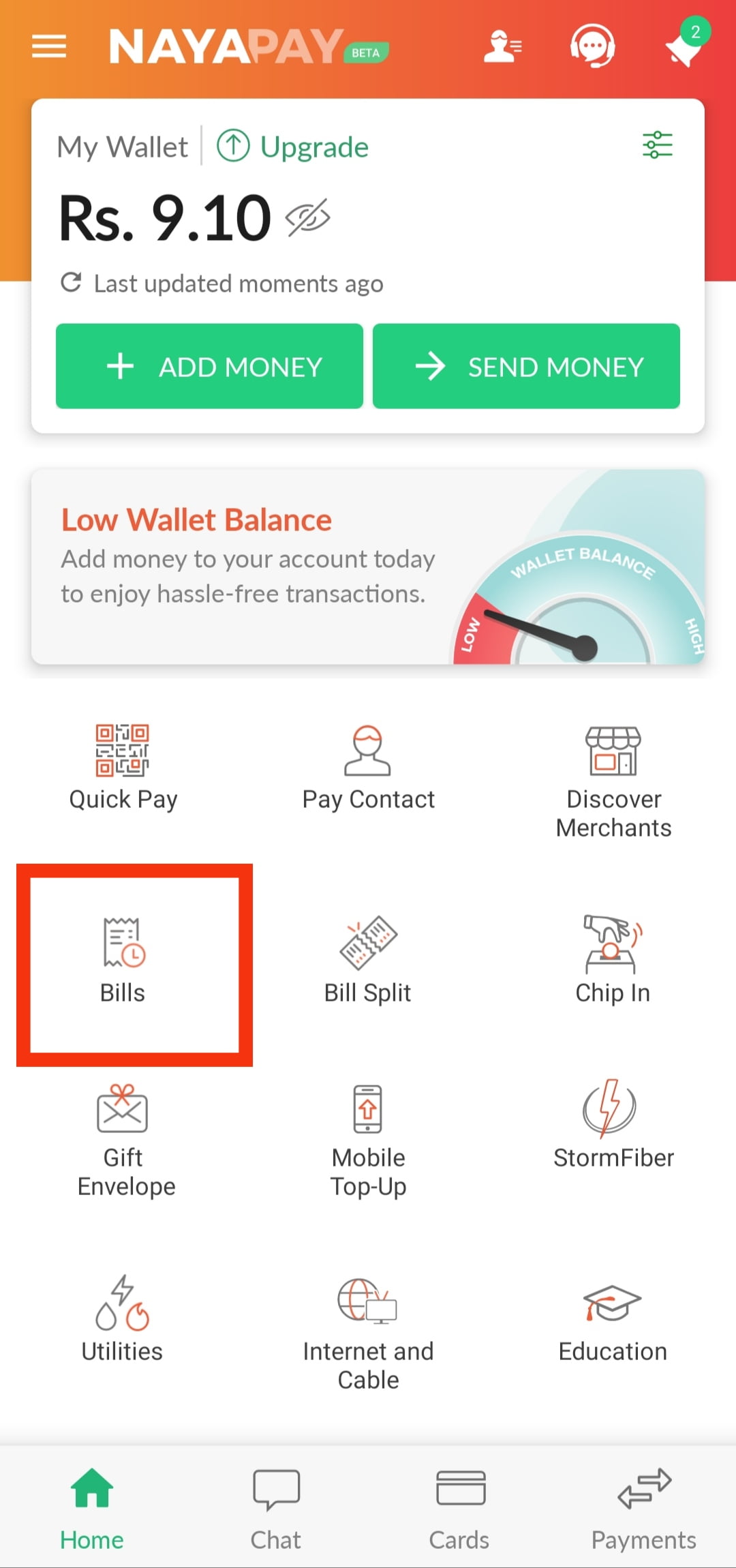 MEPCO Bill Pay Online With NayaPay App